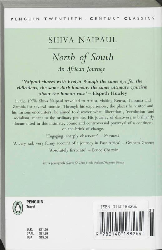Rückseite: 9780140188264 | North of South | An African Journey | Shiva Naipaul | Taschenbuch
