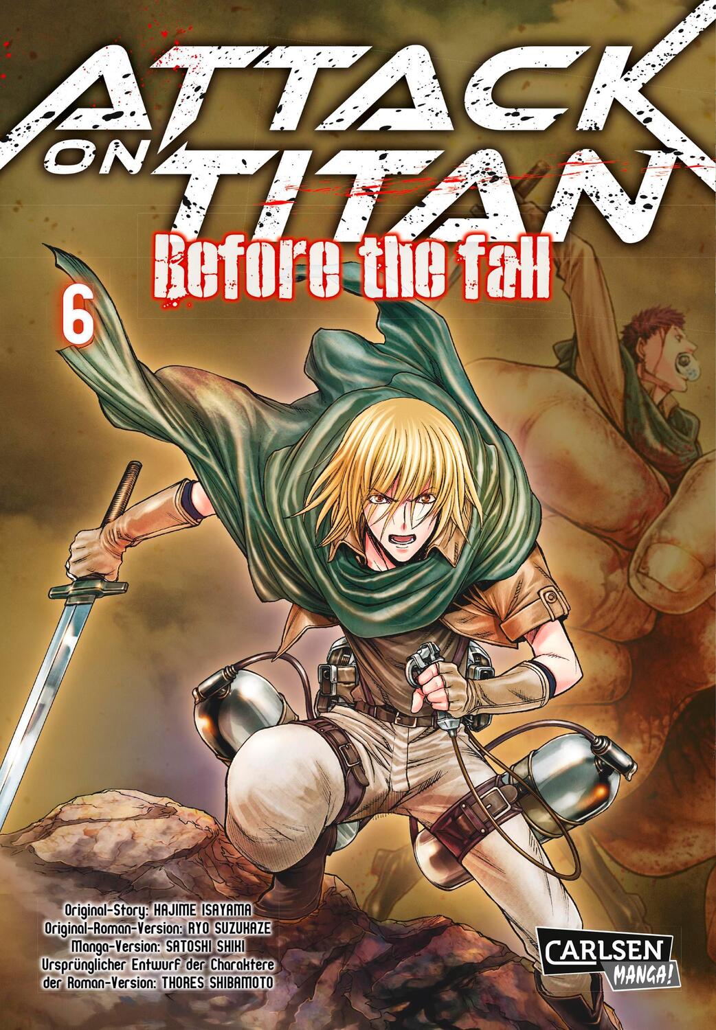 Cover: 9783551743756 | Attack on Titan - Before the Fall 6 | Hajime Isayama (u. a.) | Buch
