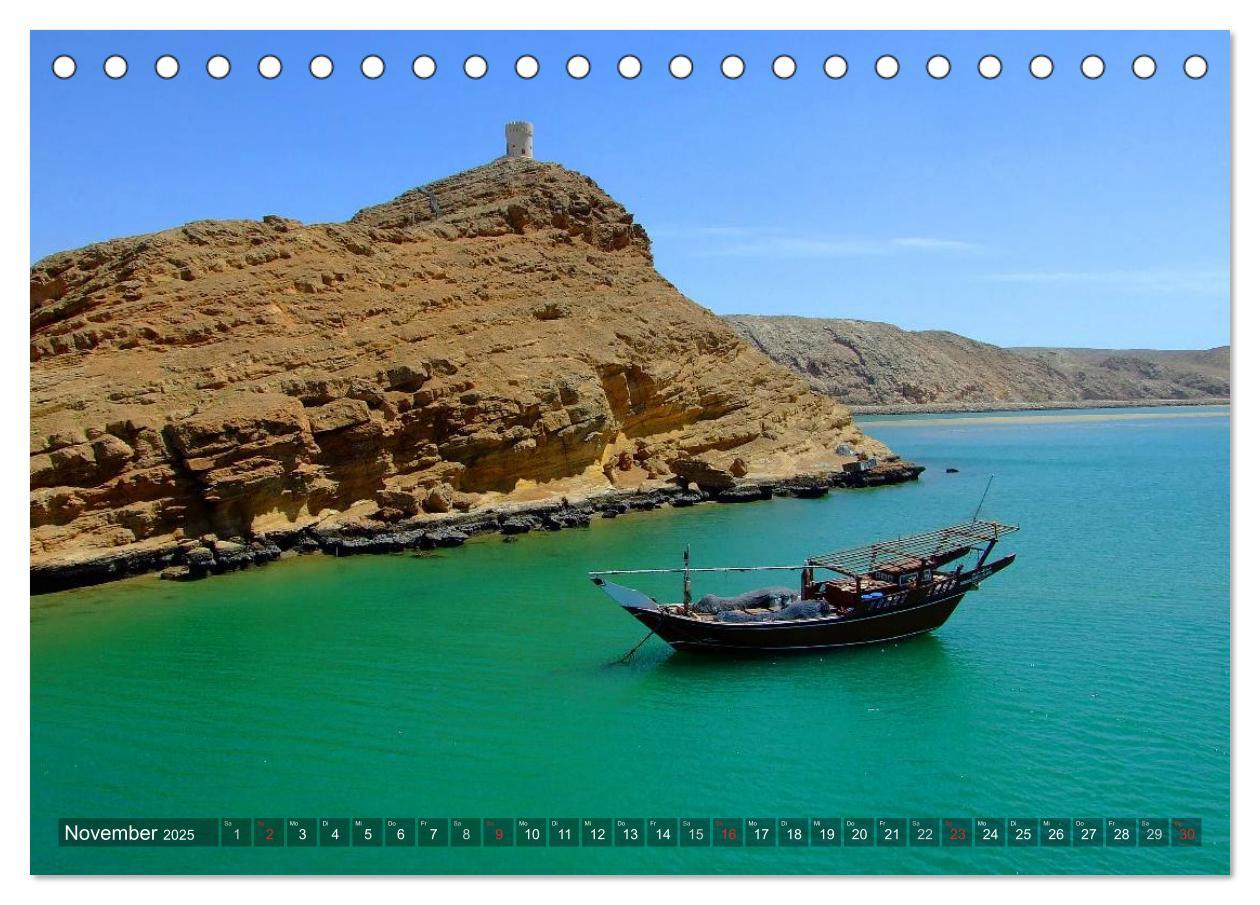 Bild: 9783435695201 | Oman - Eine Bilder-Reise (Tischkalender 2025 DIN A5 quer), CALVENDO...