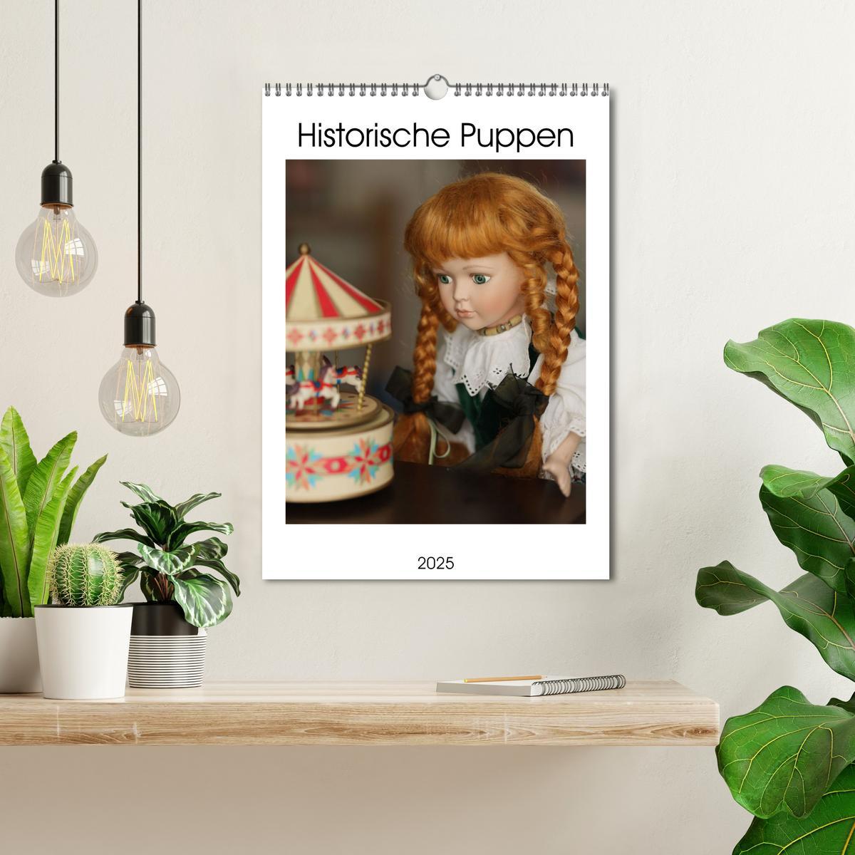 Bild: 9783435911615 | Historische Puppen (Wandkalender 2025 DIN A3 hoch), CALVENDO...