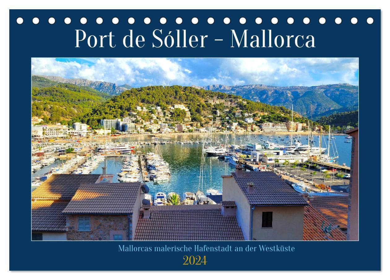 Cover: 9783675621015 | Port de Sóller - Mallorca (Tischkalender 2024 DIN A5 quer),...