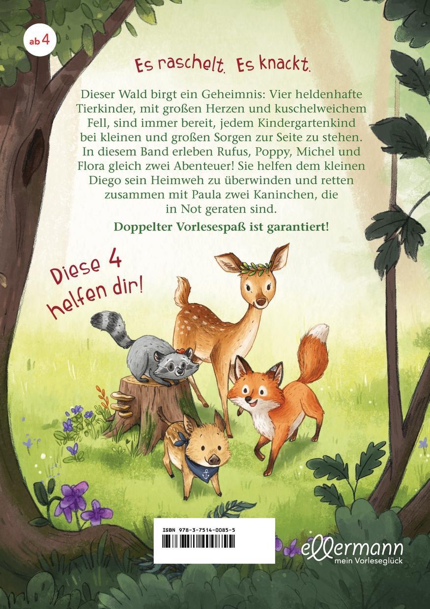 Rückseite: 9783751400855 | Die wilden Waldhelden. Die Helferbande für alle Kindergartenkinder