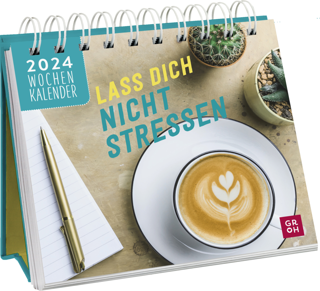 Cover: 4036442010662 | Mini-Wochenkalender 2024: Lass dich nicht stressen | Groh Verlag