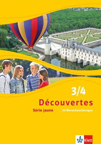 Cover: 9783126220620 | Découvertes Série jaune 3 und 4. 99 Wortschatzübungen | Taschenbuch