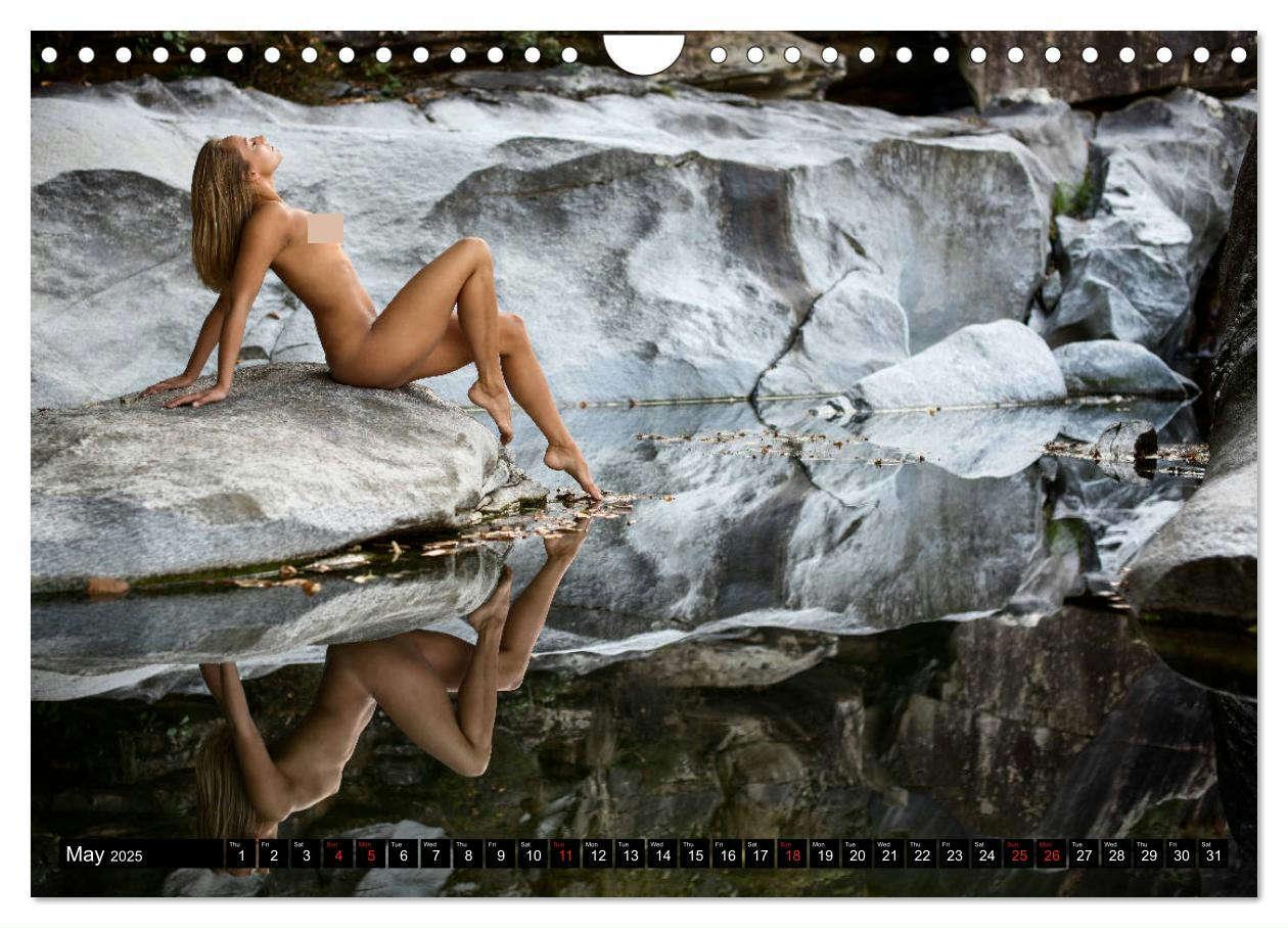 Bild: 9781325942916 | Nudes in Ticino (Wall Calendar 2025 DIN A4 landscape), CALVENDO 12...