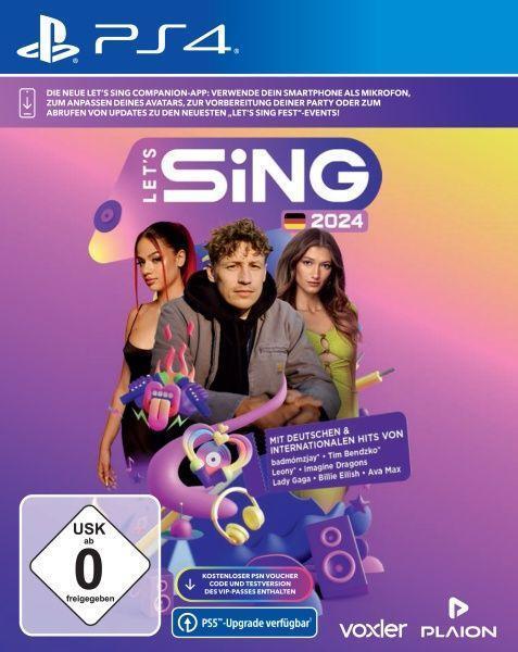 Cover: 4020628611927 | Let's Sing 2024 German Version (PlayStation PS4) (USK) | DVD-ROM