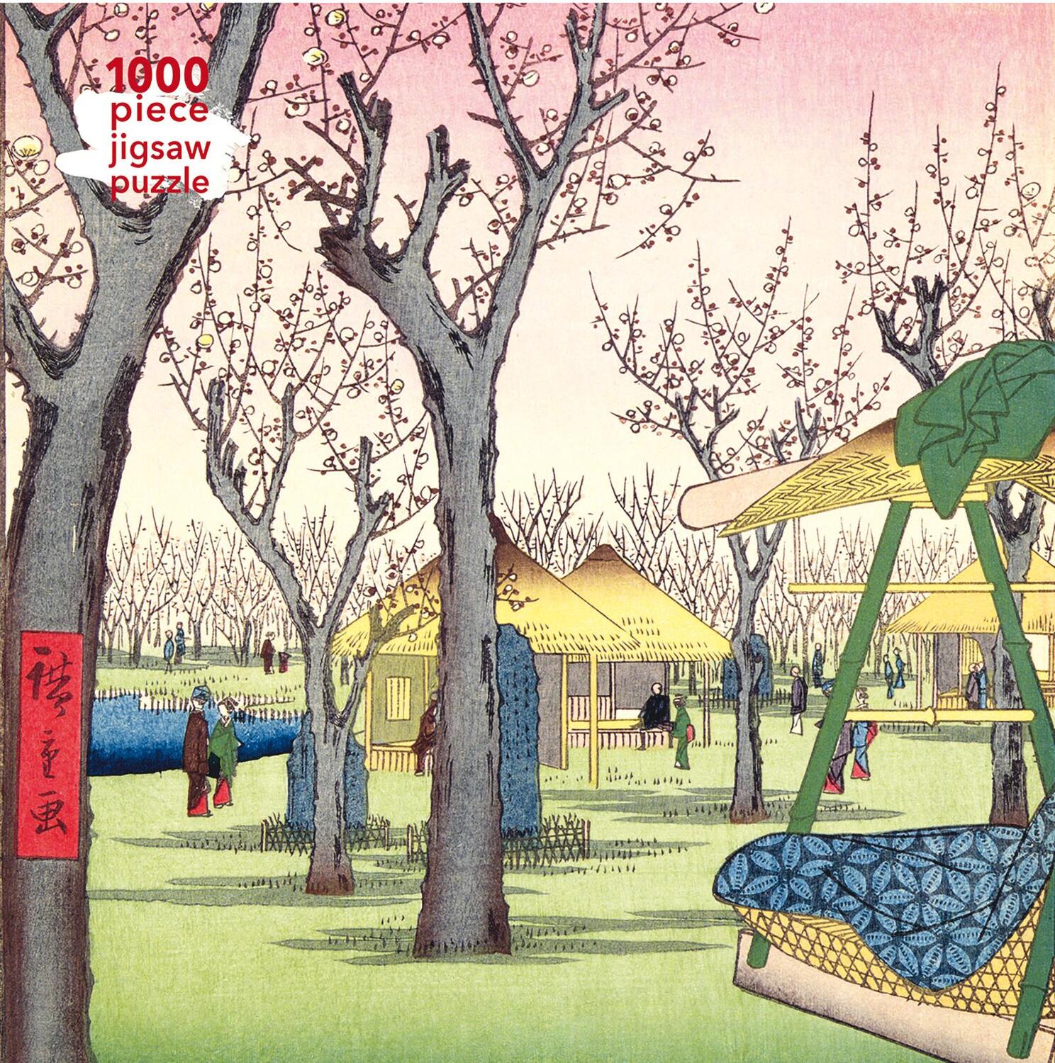 Cover: 9781839644467 | Adult Jigsaw Puzzle Utagawa Hiroshige: Plum Garden: 1000-Piece...