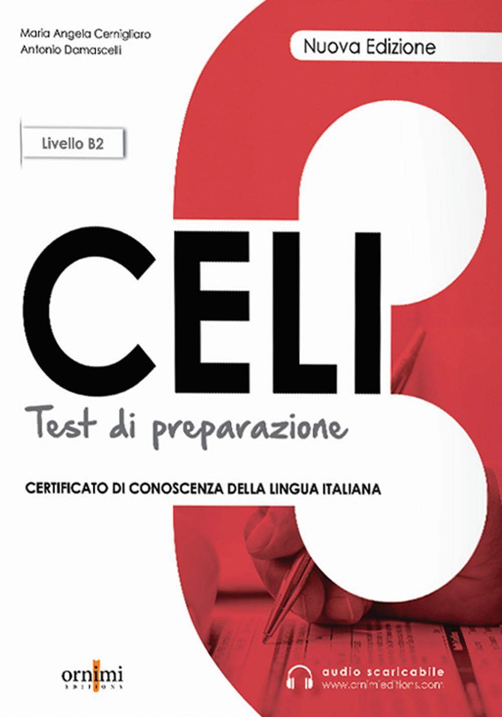 Cover: 9786188458642 | Celi 3 - Test di preparazione + online audio. B2 | Cernigliaro | Buch