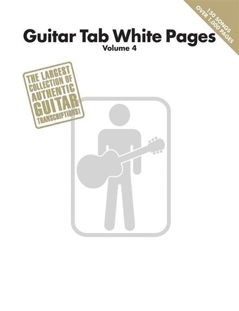 Cover: 9781458417190 | Guitar Tab White Pages - Volume 4 | Hal Leonard Publishing Corporation