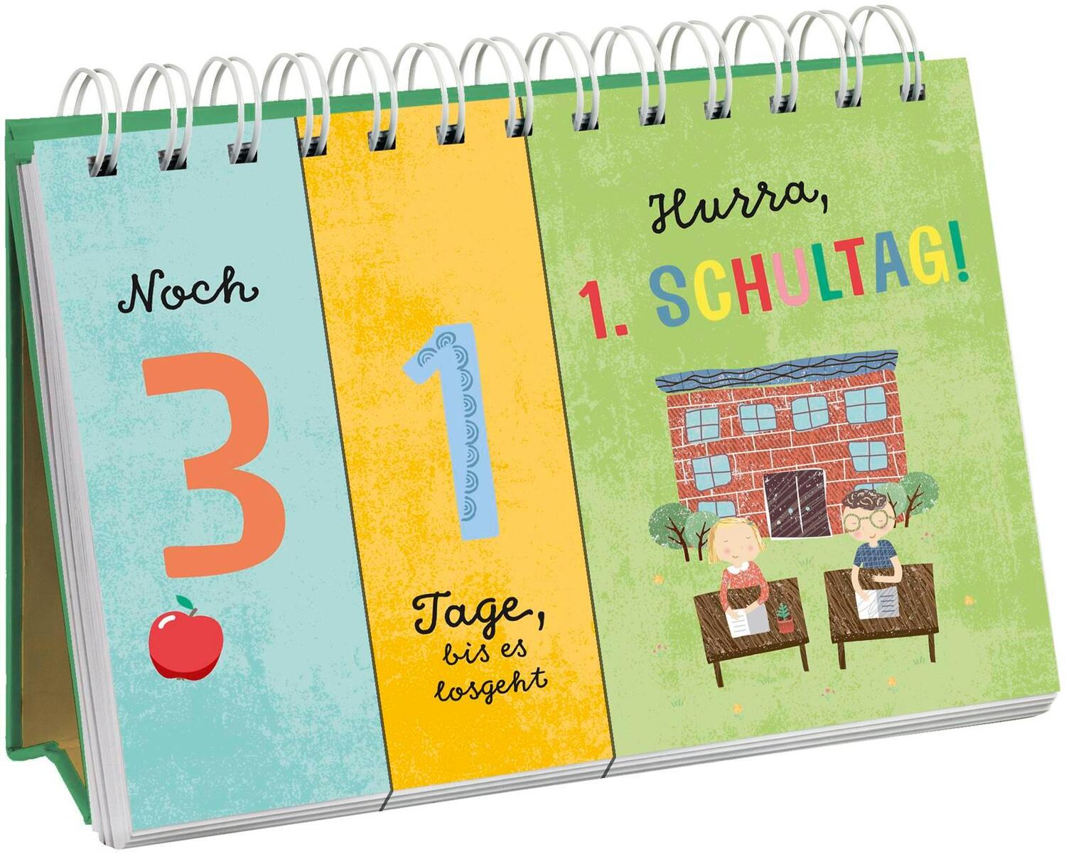 Bild: 9783629001221 | Mein Schulstart- und Ferien-Countdown | Pattloch Verlag | Taschenbuch