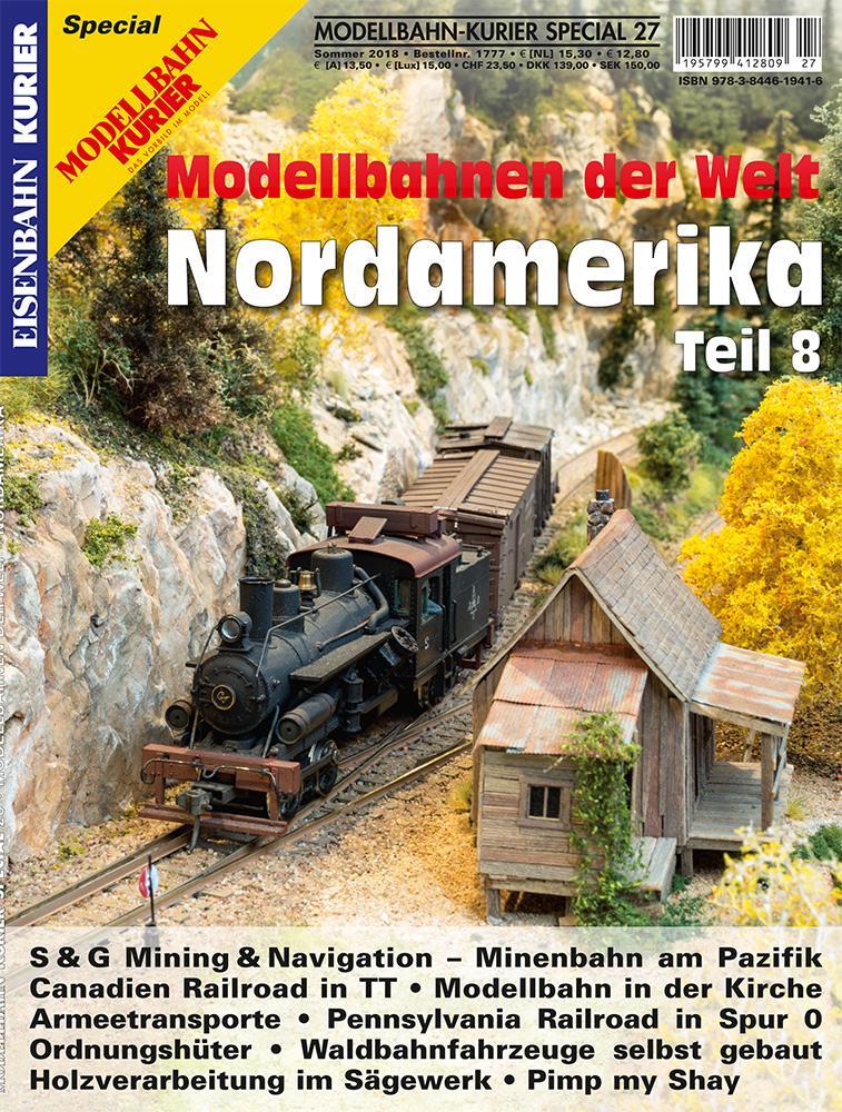 Cover: 9783844619416 | Modellbahnen der Welt- Nordamerika Teil 8 | Taschenbuch | Deutsch