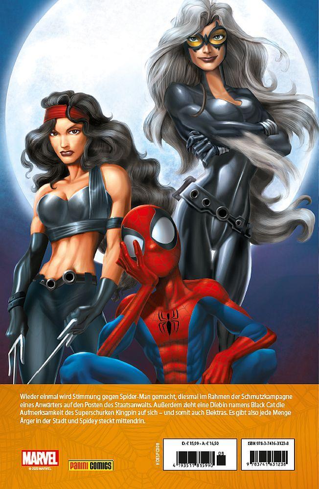 Rückseite: 9783741631238 | Die ultimative Spider-Man-Comic-Kollektion | Bd. 8: Könige und Katzen