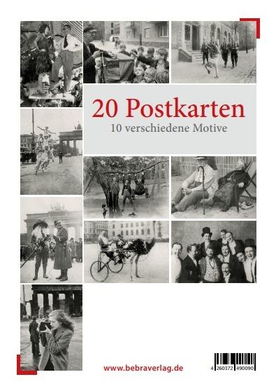 Rückseite: 4260372490090 | Berliner Originale | 20 Postkarten | BeBra Verlag GmbH | 1 Taschenbuch