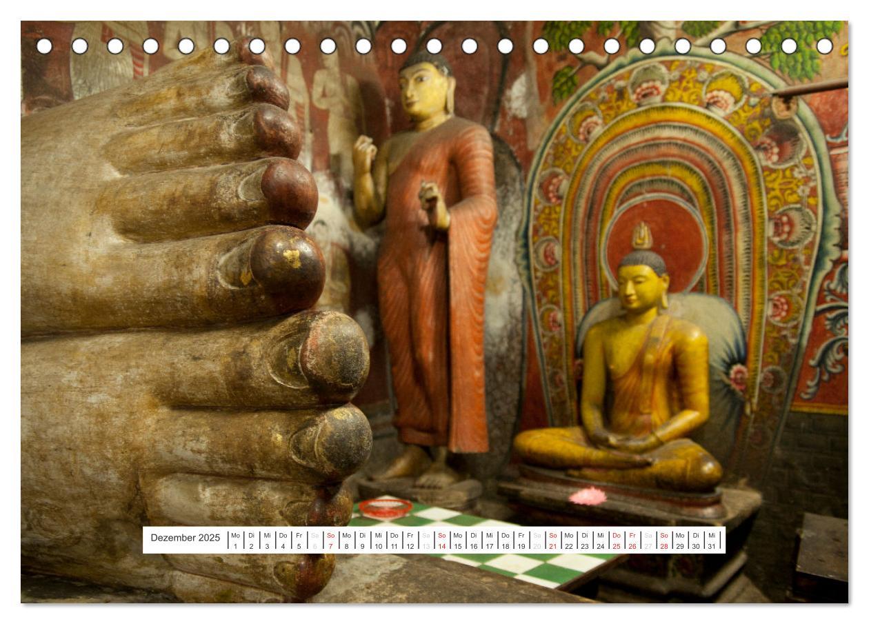 Bild: 9783435828043 | Asien - Sri Lanka (Tischkalender 2025 DIN A5 quer), CALVENDO...