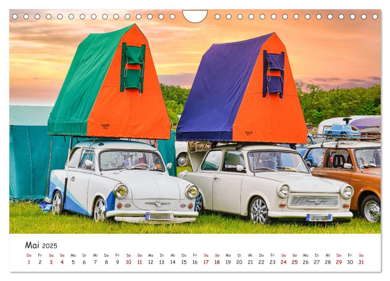 Bild: 9783383964947 | Trabi-Kult (Wandkalender 2025 DIN A4 quer), CALVENDO Monatskalender