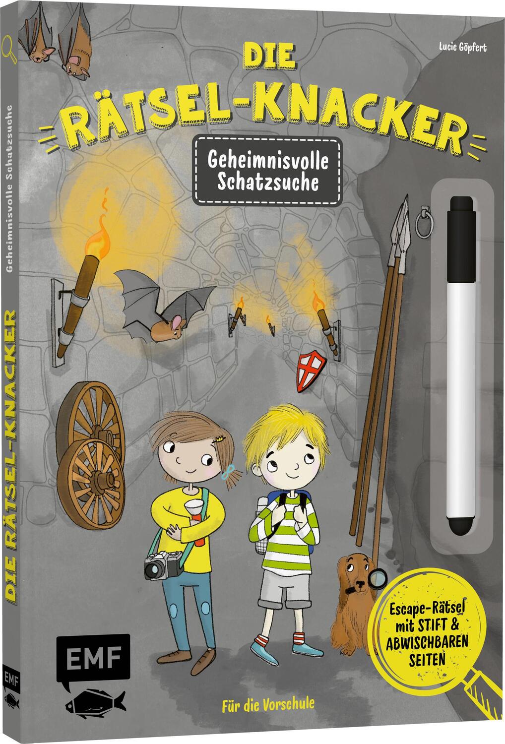 Cover: 9783745909241 | Die Rätsel-Knacker - Geheimnisvolle Schatzsuche (Buch mit...