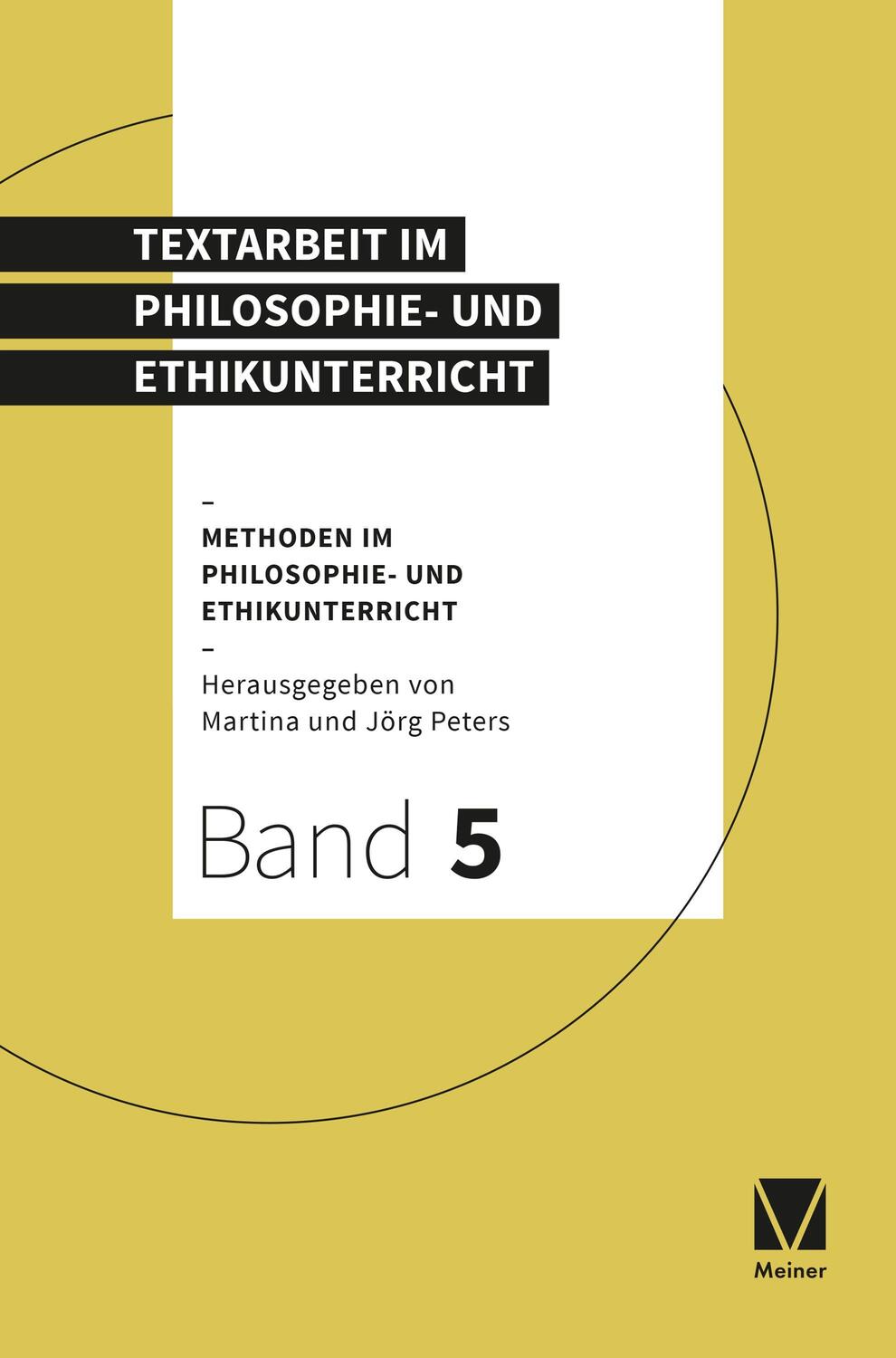 Cover: 9783787336548 | Textarbeit im Philosophie- und Ethikunterricht | Peters (u. a.) | Buch
