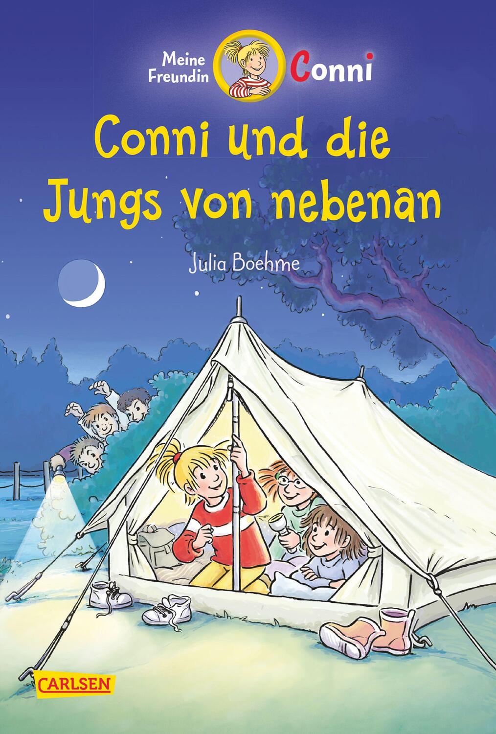 Cover: 9783551558619 | 9. Conni und die Jungs von nebenan (farbig illustriert) | Julia Boehme