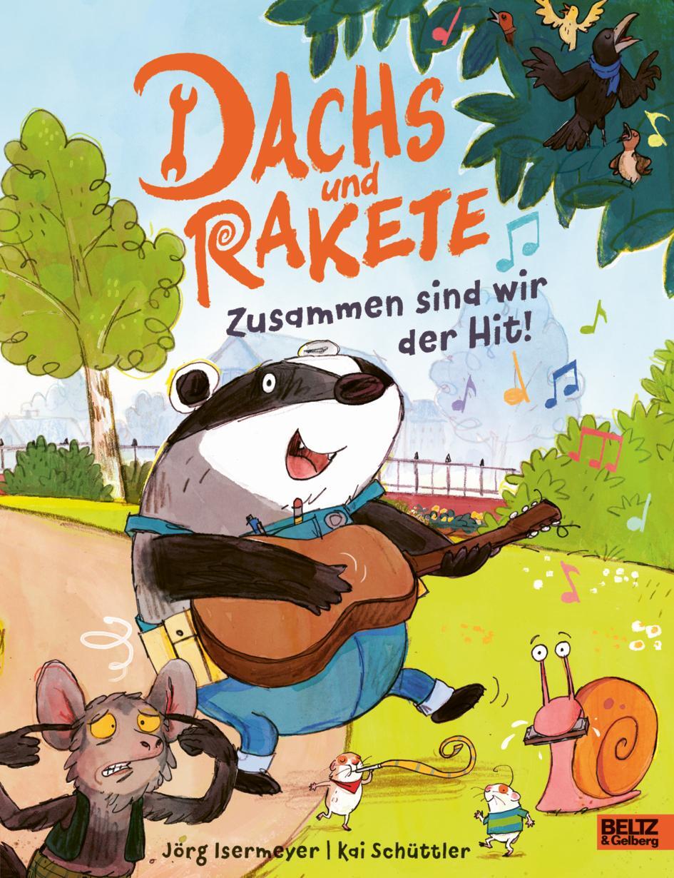 Cover: 9783407758842 | Dachs und Rakete - Zusammen sind wir der Hit! | Jörg Isermeyer | Buch