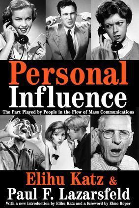 Cover: 9781412805070 | Personal Influence | Elihu Katz (u. a.) | Taschenbuch | Englisch