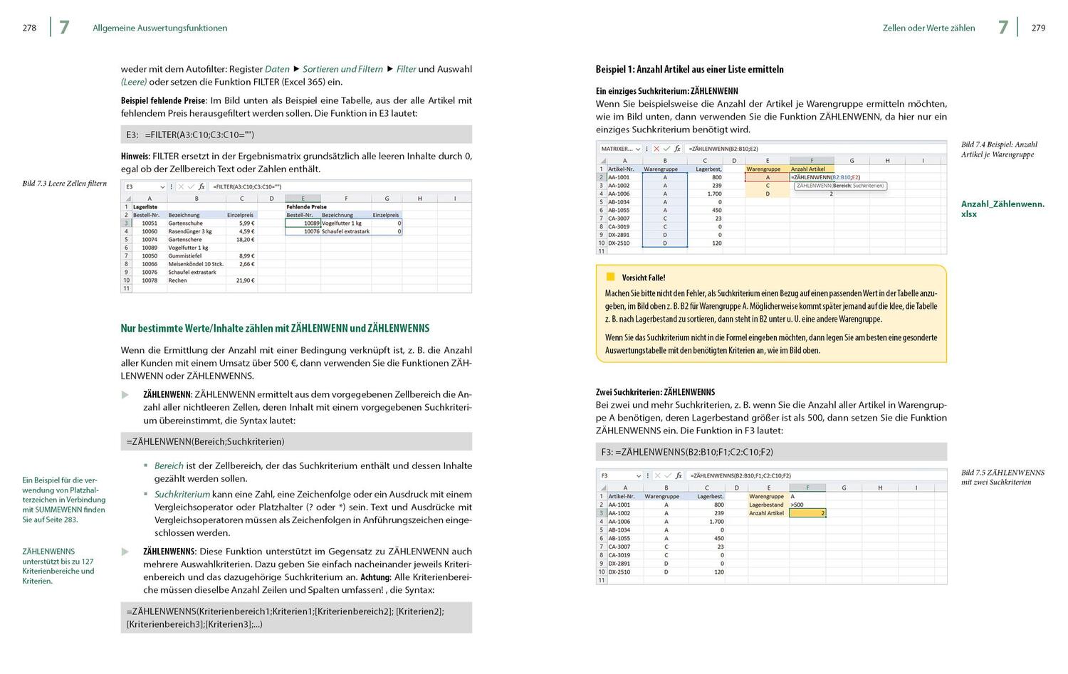 Bild: 9783832806378 | Excel Formeln und Funktionen: Profiwissen im praktischen Einsatz