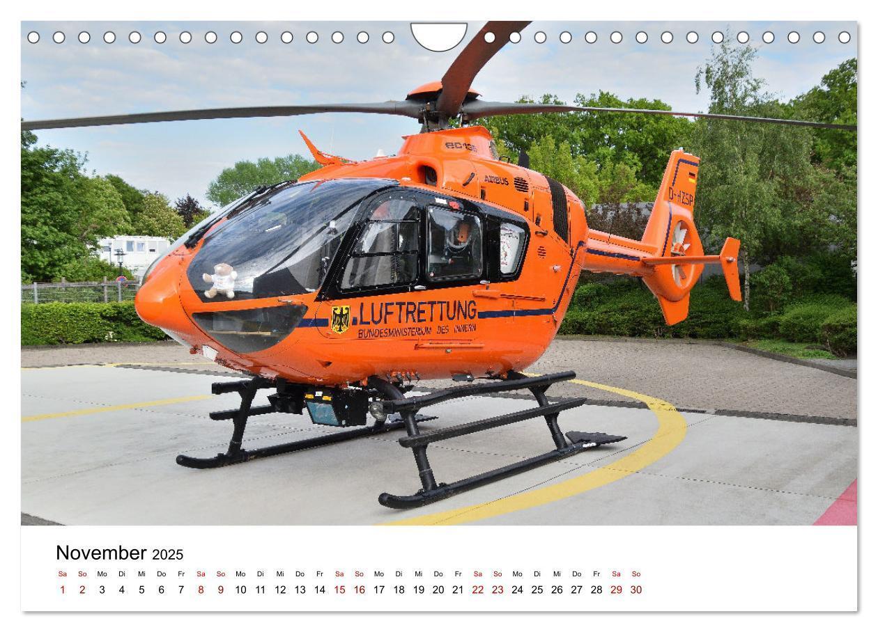 Bild: 9783435014194 | Rettungshubschrauber in Action (Wandkalender 2025 DIN A4 quer),...