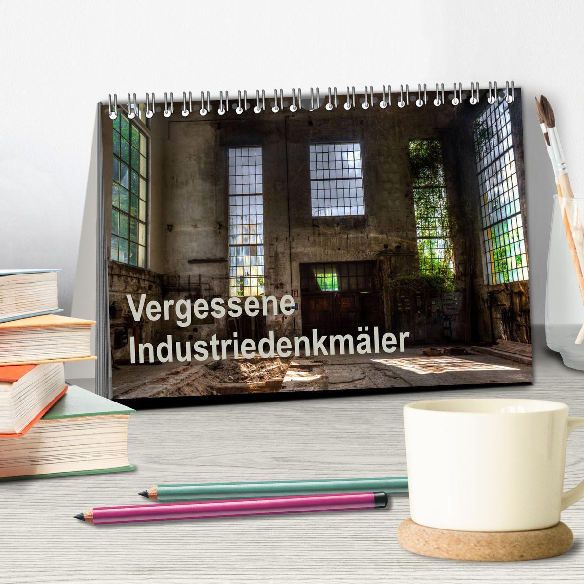 Bild: 9783435281701 | Vergessene Industriedenkmäler (Tischkalender 2025 DIN A5 quer),...