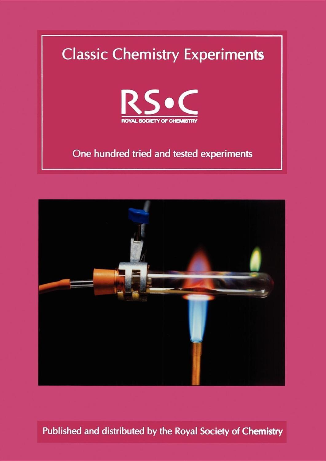 Cover: 9780854049196 | Classic Chemistry Experiments | Kevin Hutchings | Taschenbuch | 2000