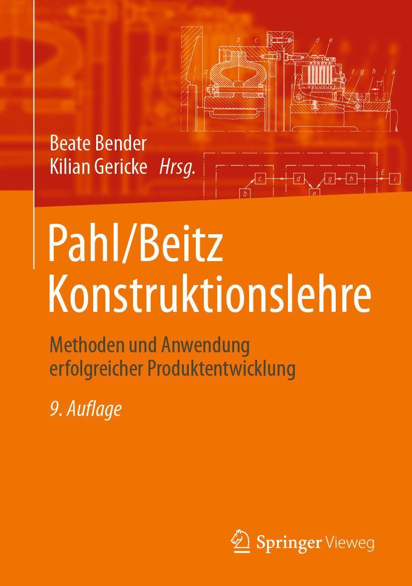 Cover: 9783662573020 | Pahl/Beitz Konstruktionslehre | Beate Bender (u. a.) | Buch | XIX