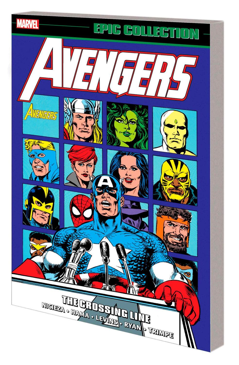 Cover: 9781302934446 | Avengers Epic Collection: The Crossing Line | Fabian Nicieza (u. a.)