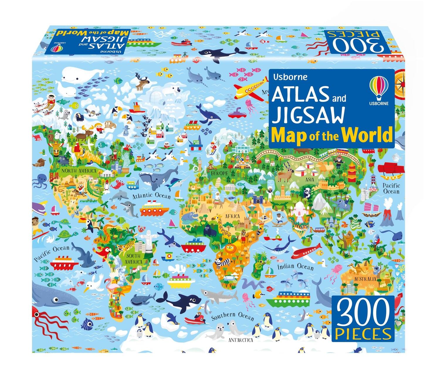 Cover: 9781805071242 | Atlas and Jigsaw Map of the World | Sam Smith | Taschenbuch | Englisch