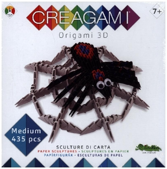 Cover: 8032591787277 | CREAGAMI - Origami 3D Spinne 435 Teile | Stück | 3178727 | 2023