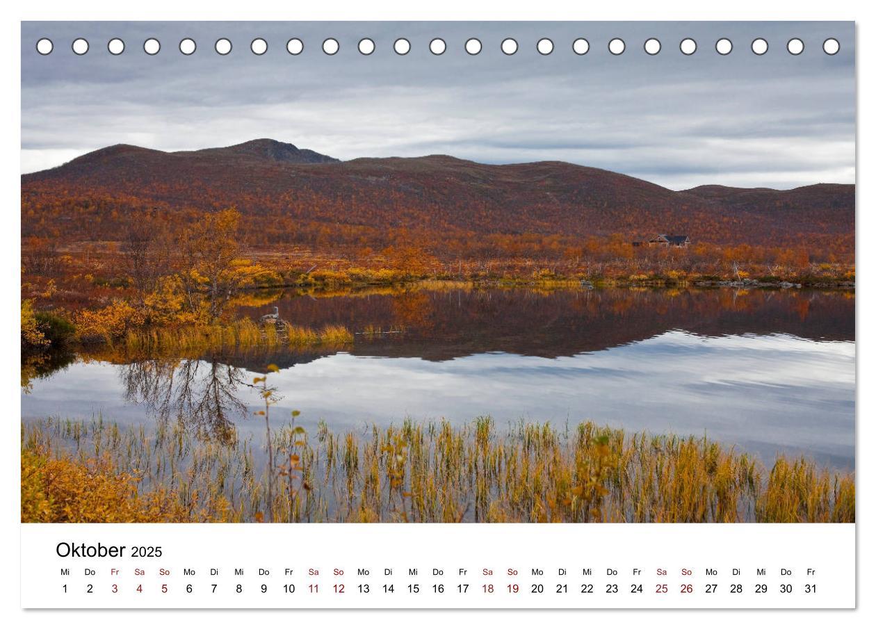 Bild: 9783435420209 | Skandinavien - Hoch im Norden (Tischkalender 2025 DIN A5 quer),...