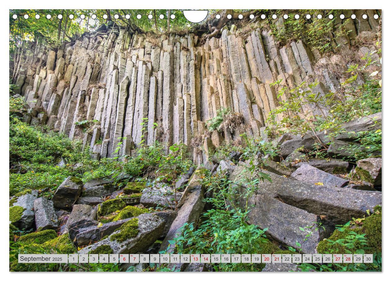 Bild: 9783435224500 | Rhön - Basalt (Wandkalender 2025 DIN A4 quer), CALVENDO Monatskalender