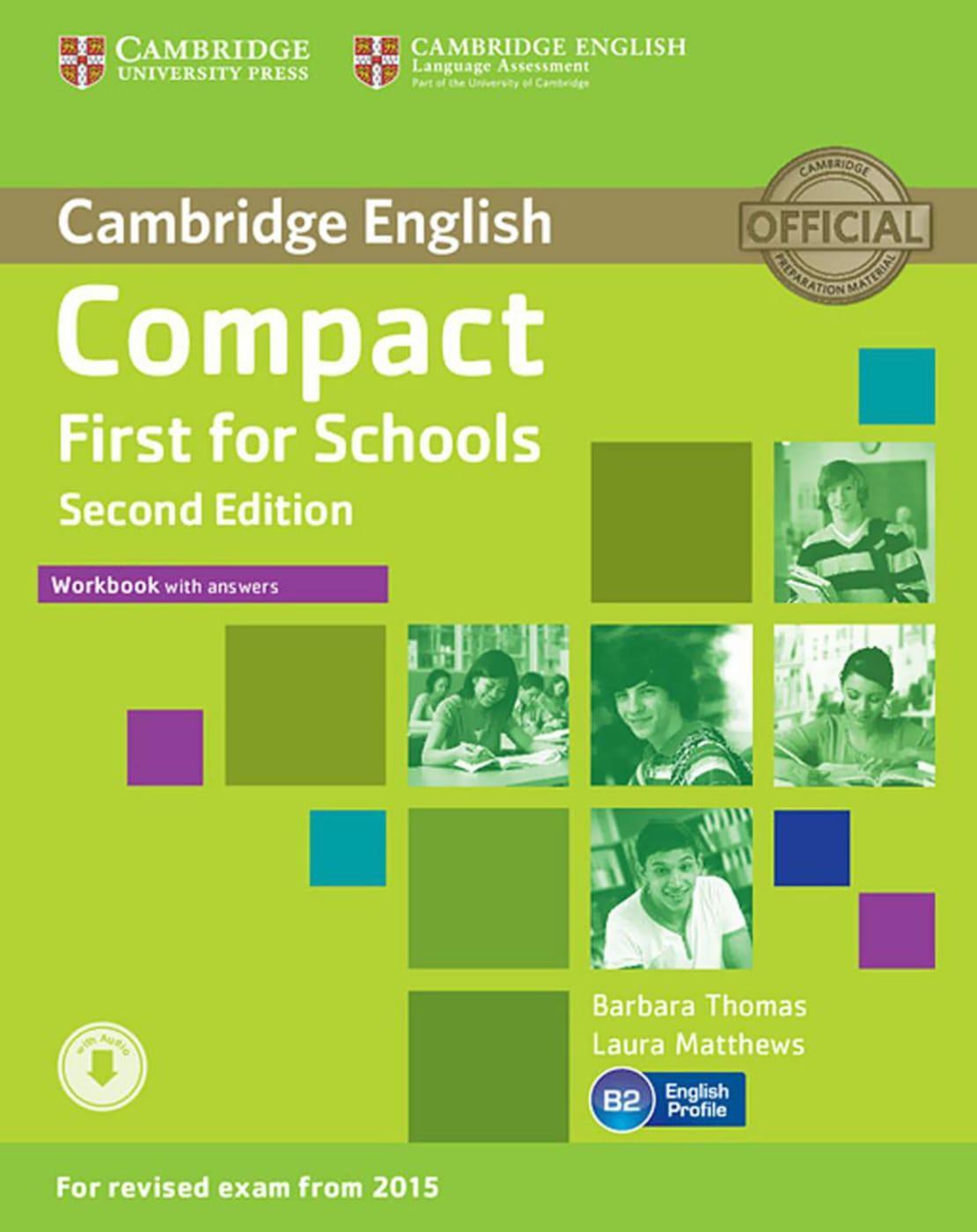 Cover: 9783125351950 | Compact First for Schools - Second edition. Workbook with answers...