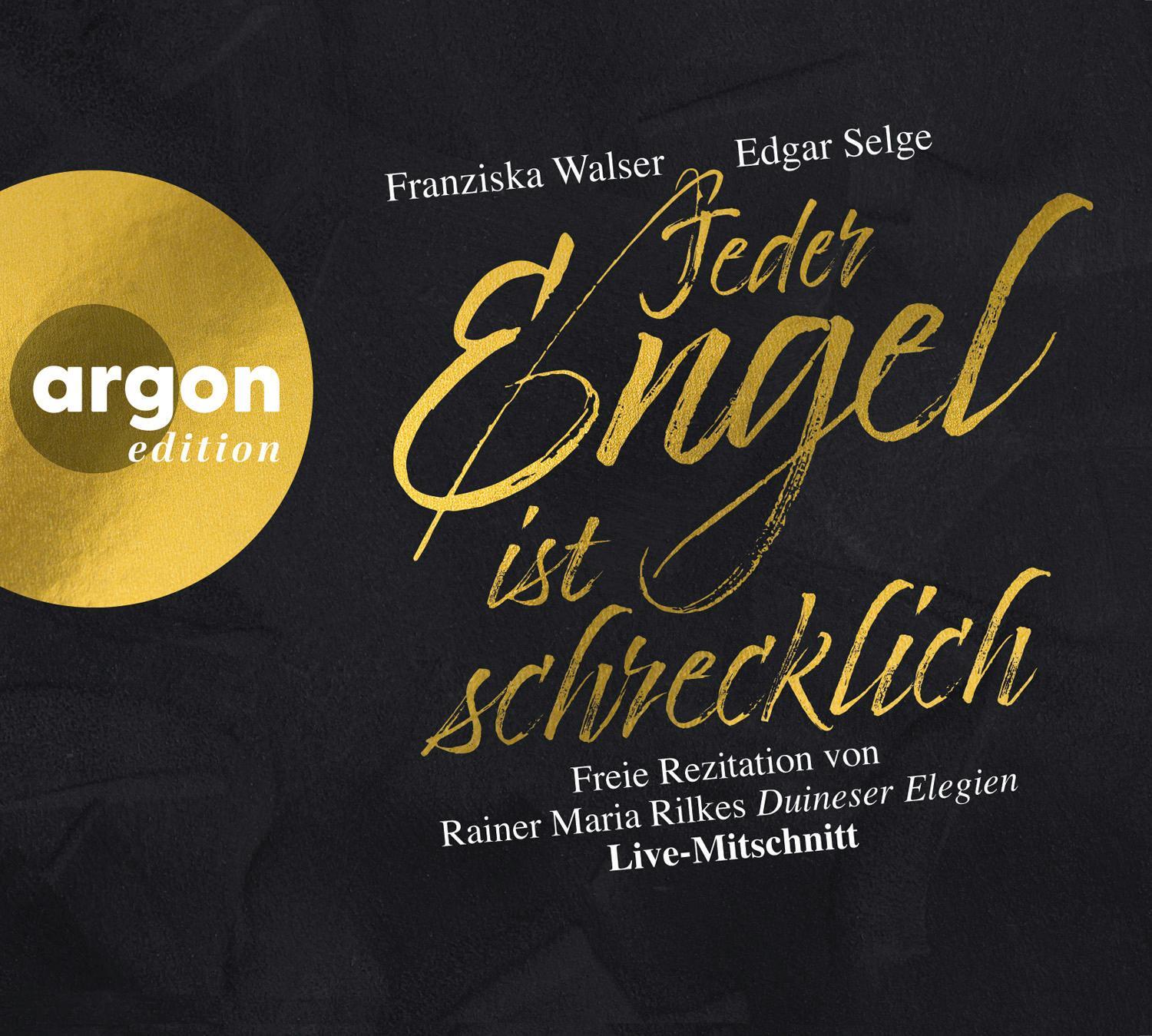 Cover: 9783839820032 | Jeder Engel ist schrecklich | Rainer Maria Rilke | Audio-CD | Deutsch