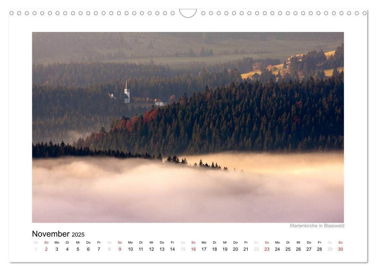 Bild: 9783435817924 | Schwarzwald 2025 (Wandkalender 2025 DIN A3 quer), CALVENDO...