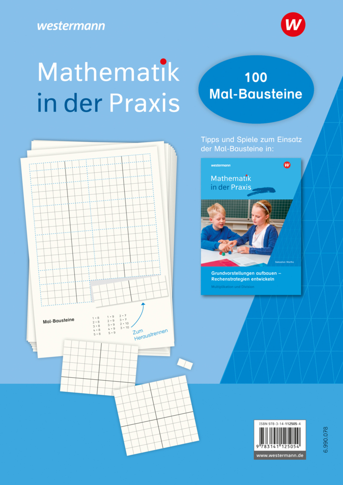 Cover: 9783141125054 | Multiplikationsbausteine | Sebastian Wartha | Mathematik in der Praxis