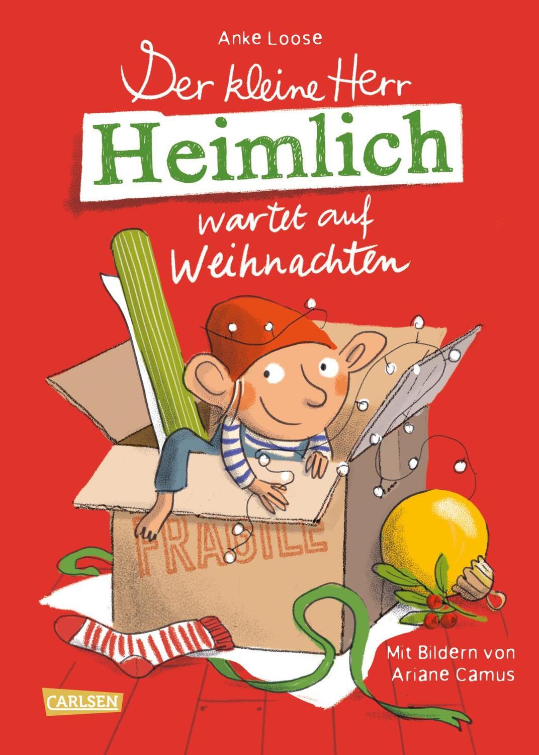 Cover: 9783551522412 | Der kleine Herr Heimlich wartet auf Weihnachten | Anke Loose | Buch