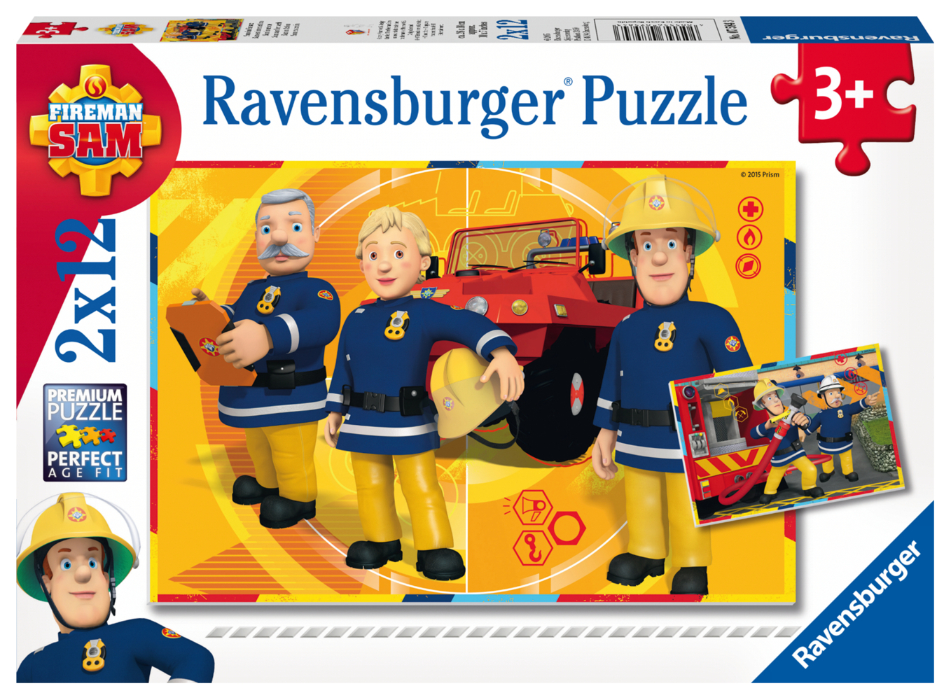 Cover: 4005556075843 | Ravensburger Kinderpuzzle - 07584 Sam im Einsatz - Puzzle für...