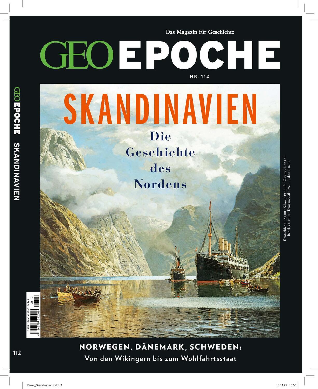 Cover: 9783652010504 | GEO Epoche (mit DVD) / GEO Epoche mit DVD 112/2021 - Skandinavien