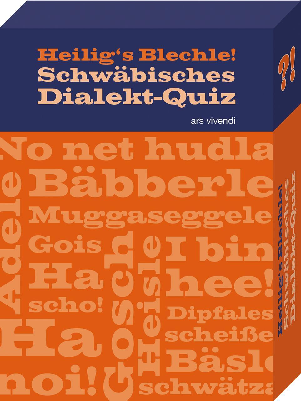Cover: 4250364115216 | Heiligs Blechle! Schwäbisches Dialekt-Quiz | Thomas Schulz | Stück
