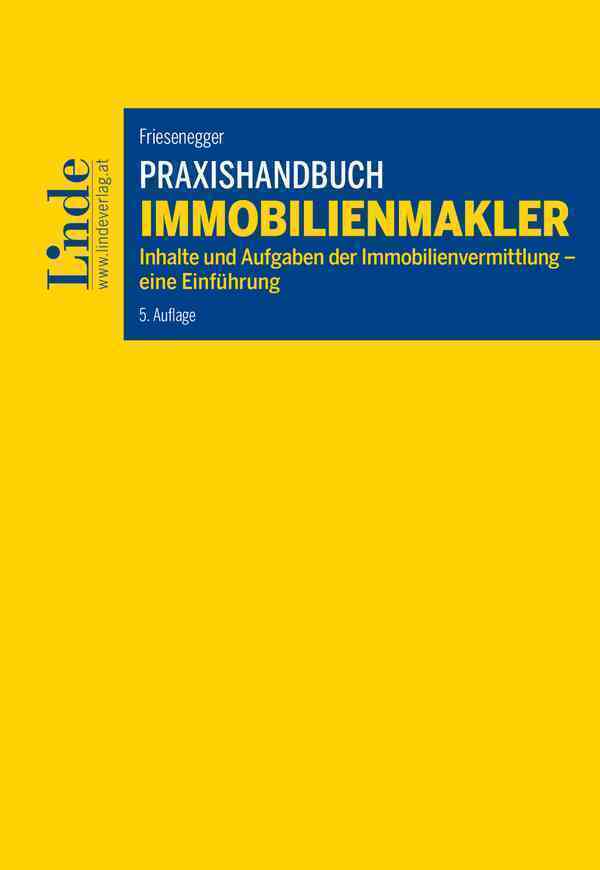 Cover: 9783707348118 | Praxishandbuch Immobilienmakler | Christian Friesenegger | Taschenbuch