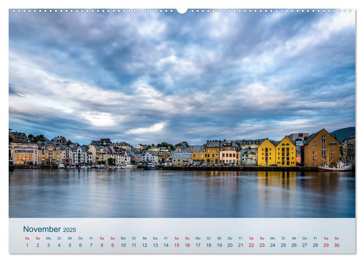 Bild: 9783435355303 | Norwegen von Oslo bis Ålesund (Wandkalender 2025 DIN A2 quer),...