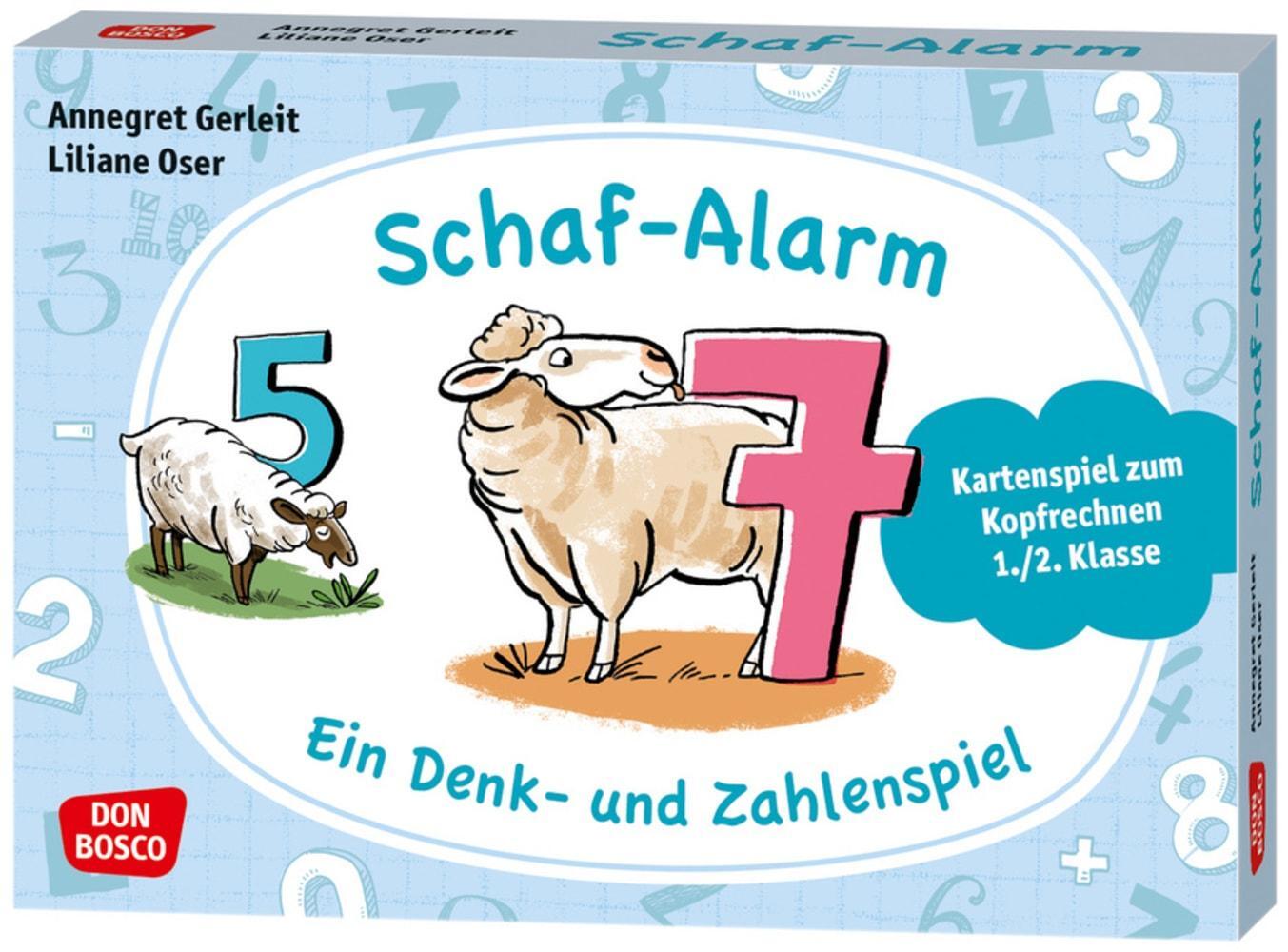 Cover: 4260179517693 | Schafalarm. Ein Denk- und Zahlenspiel | Annegret Gerleit | Box | 32 S.