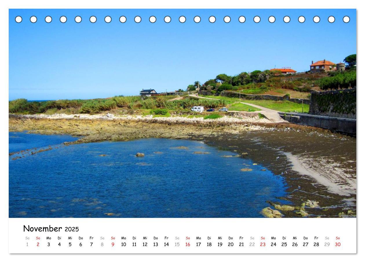 Bild: 9783435557059 | Jakobsweg - Camino Portugues (Tischkalender 2025 DIN A5 quer),...