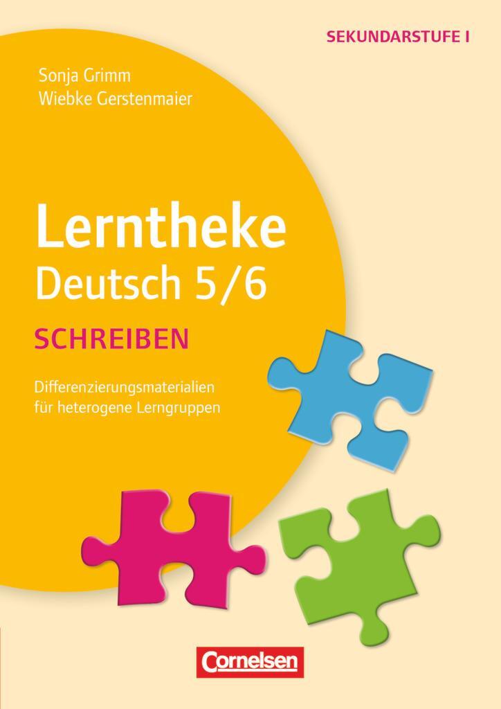 Cover: 9783589017300 | Lerntheke - Deutsch: Schreiben: 5/6 | Sonja Grimm | Broschüre | 2015