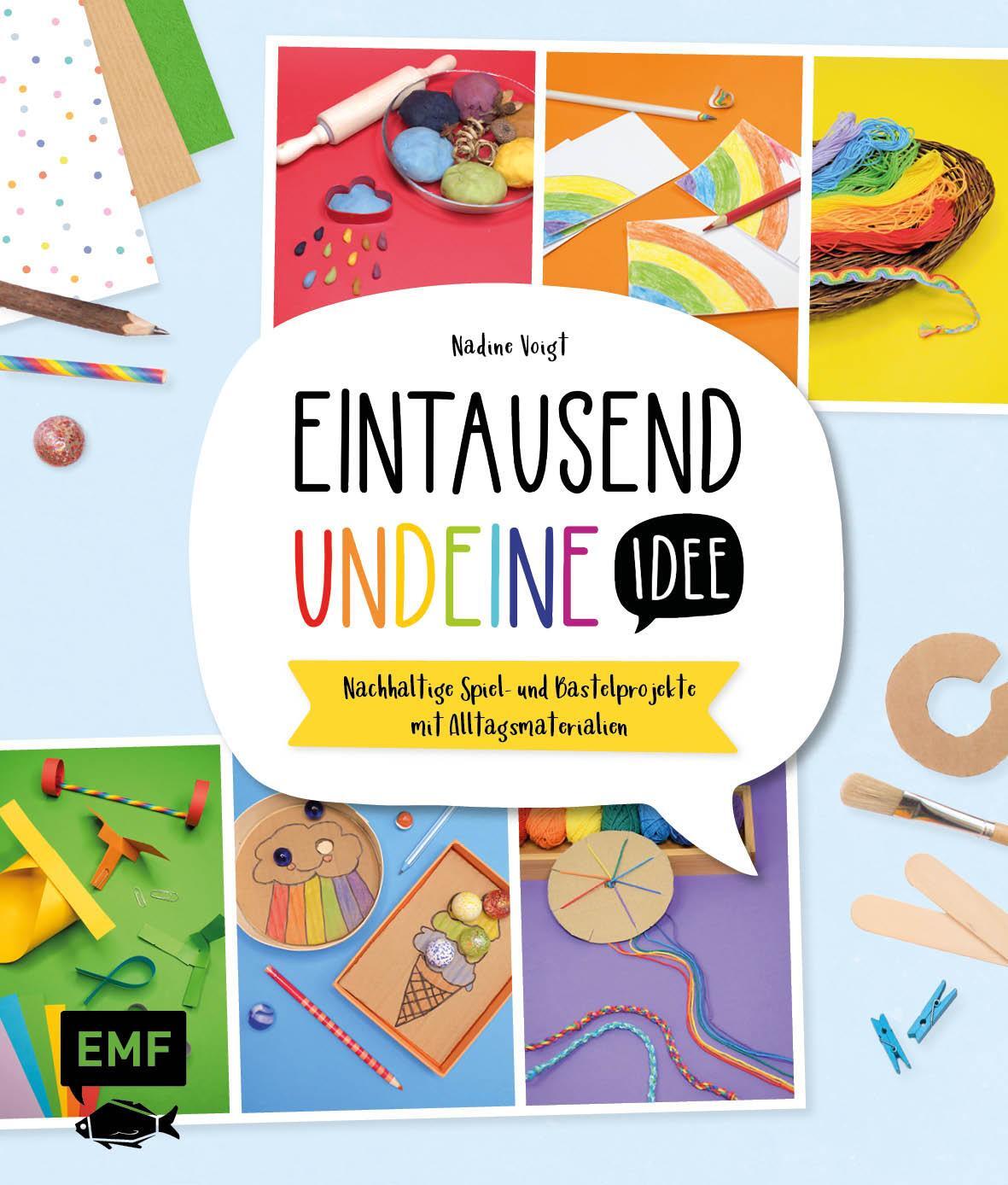 Cover: 9783745912746 | Eintausendundeine Idee (1001) - Das Kreativbuch | Nadine Voigt | Buch