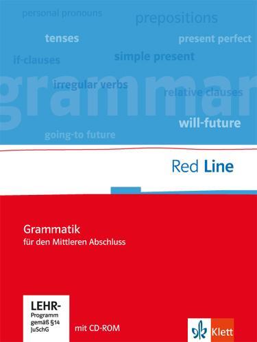 Cover: 9783125811973 | Red Line. Klassen 5-10. Grammatik für den mittleren Abschluss mit...