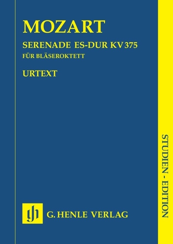 Cover: 9790201897967 | Serenade Es-dur KV 375 | Serenade in Eb major K. 375 | Henrik Wiese